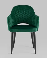Стул Венера диамант NEW, велюр изумрудный NP (набор 2шт) УТ000038672 Stool Group, изумрудный/велюр, ножки/металл/, размеры - *****