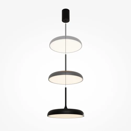 Светильник подвесной LED Gerhard MOD189PL-L39B3K Maytoni чёрный на 1 лампу, основание чёрное в стиле современный фото 5