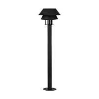 Парковый светильник Chiappera 900803 Eglo уличный IP65 чёрный 1 лампа, плафон чёрный в стиле лофт современный E27