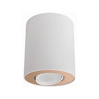 Светильник накладной Set 8896-NW Nowodvorski белый 1 лампа, основание белое в стиле современный круглый