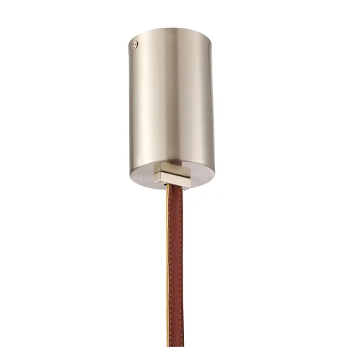 Светильник подвесной LED Odit 4218-1P Favourite никель 1 лампа, основание никель в стиле современный  фото 4