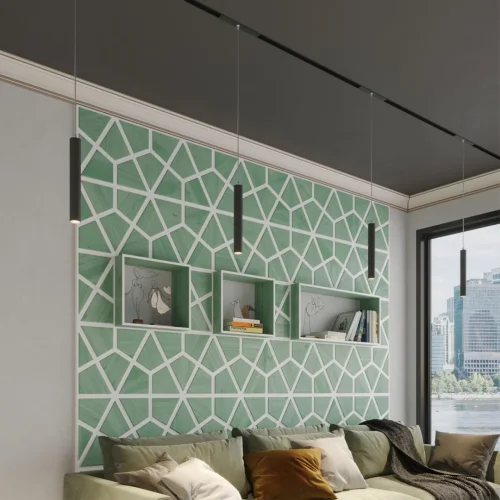 Трековый светильник LED с переключателем цветовой темперетуры Vector 359963 Novotech чёрный для шинопроводов серии Vector чёрный фото 3