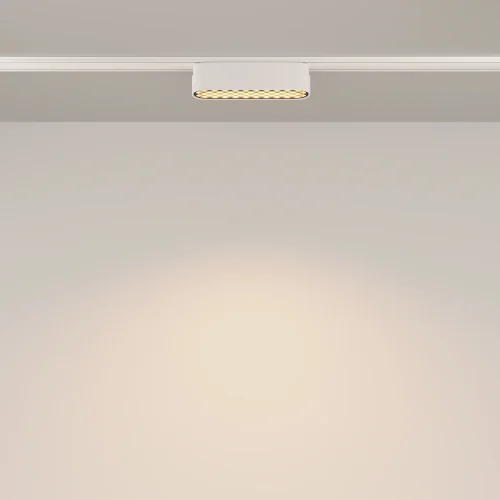 Трековый светильник LED Magnetic track system Radity TR084-1-6W3K-W Maytoni белый для шинопроводов серии Magnetic track system Radity белый фото 12