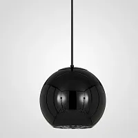 Светильник подвесной Copper Shade Black D25 182704-22 ImperiumLoft чёрный 1 лампа, основание чёрное в стиле современный арт-деко 
