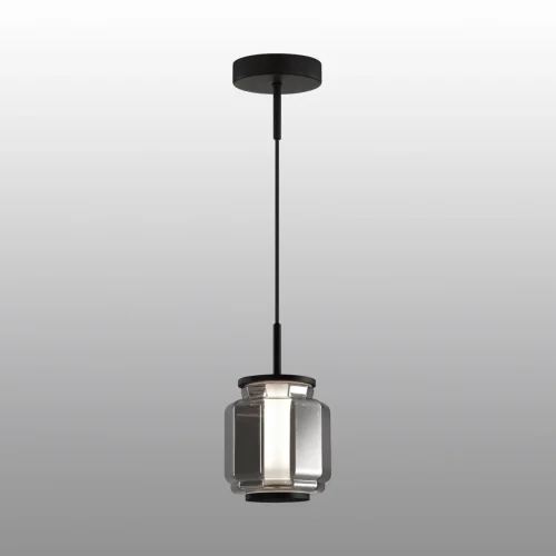 Светильник подвесной LED Jam 5408/5L Odeon Light  1 лампа, основание чёрное в стиле хай-тек  фото 6