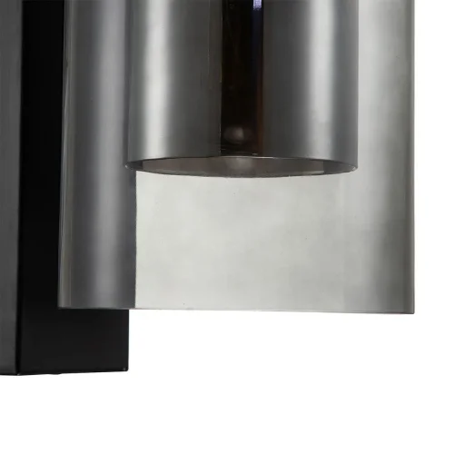 Бра Coffee V000315 Indigo чёрный серый на 1 лампа, основание чёрное в стиле современный  фото 3