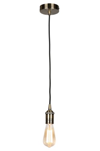 Светильник подвесной лофт Ottavia OML-91206-01 Omnilux без плафона 1 лампа, основание античное бронза в стиле лофт 