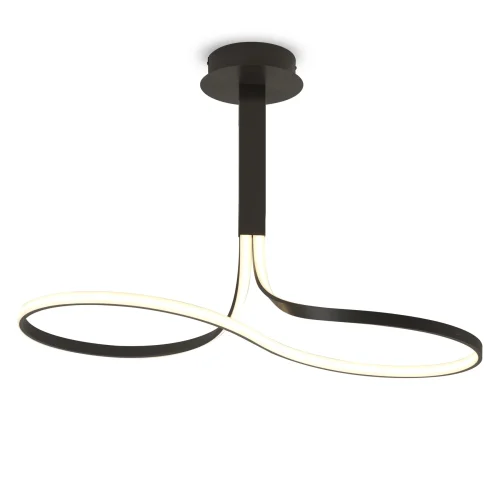 Светильник потолочный LED NUR 5707 Mantra коричневый 1 лампа, основание коричневое в стиле хай-тек модерн  фото 2