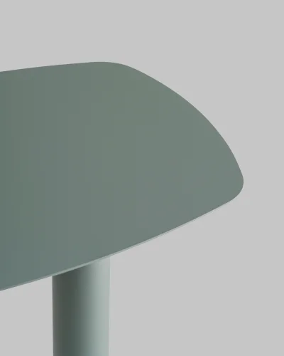 Журнальный столик Eanna L, металл, зеленый УТ000040331 Stool Group столешница зелёная из металл фото 6