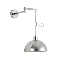 Бра Armina 8322/1W Lumion хром на 1 лампу, основание хром в стиле лофт 