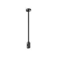 Крепление потолочное Medium 300мм с вводом питания Magnetic trаck system Flarity TRA158C-B1-B Maytoni чёрный в стиле для светильников серии Magnetic trаck system Flarity flarity магнитная