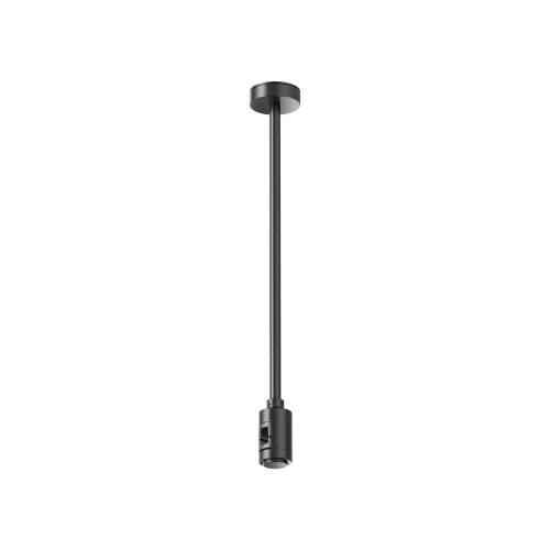 Крепление потолочное Medium 300мм с вводом питания Magnetic trаck system Flarity TRA158C-B1-B Maytoni чёрный в стиле для светильников серии Magnetic trаck system Flarity flarity магнитная