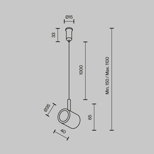 Потолочный коннектор с тросовым подвесом Tau в шинопровод Flarity черный TRA154CSW-1B Maytoni чёрный в стиле современный хай-тек для светильников серии Magnetic trаck system Flarity flarity магнитная фото 2 Потолочный коннектор с тросовым подвесом Tau в шинопровод Flarity черный TRA154CSW-1B Maytoni чёрный в стиле современный хай-тек для светильников серии Magnetic trаck system Flarity flarity магнитная фото 2