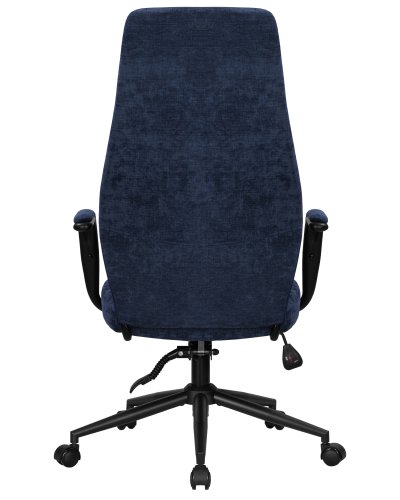 Офисное кресло для руководителей DOBRIN LOKI (синий (VRH230-25)) цвет сиденья синий (VRH230-25), цвет основания черный Dobrin, синий/текстиль, ножки/металл/, размеры - 1175*1260**** фото 5