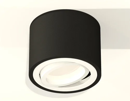 Светильник накладной Techno spot XS7511001 Ambrella light чёрный 1 лампа, основание чёрное в стиле хай-тек современный круглый фото 2