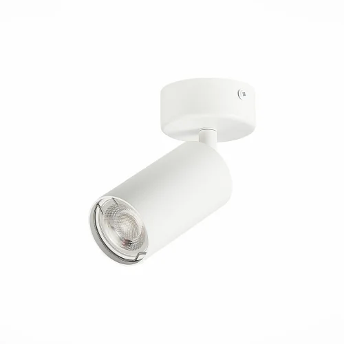 Светильник накладной Dario ST303.502.01 ST-Luce белый 1 лампа, основание белое в стиле хай-тек современный круглый фото 2