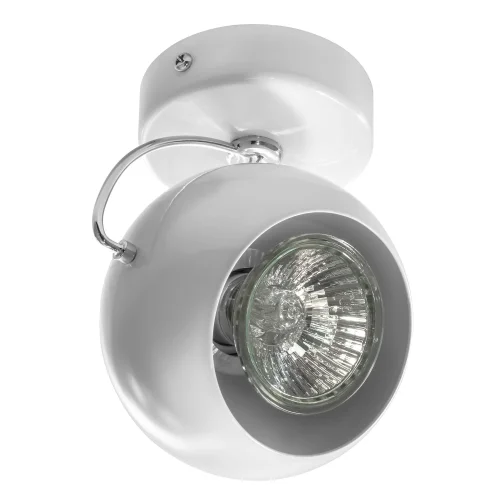 Светильник накладной Occhio Fabi 110566 Lightstar белый 1 лампа, основание белое в стиле хай-тек круглый