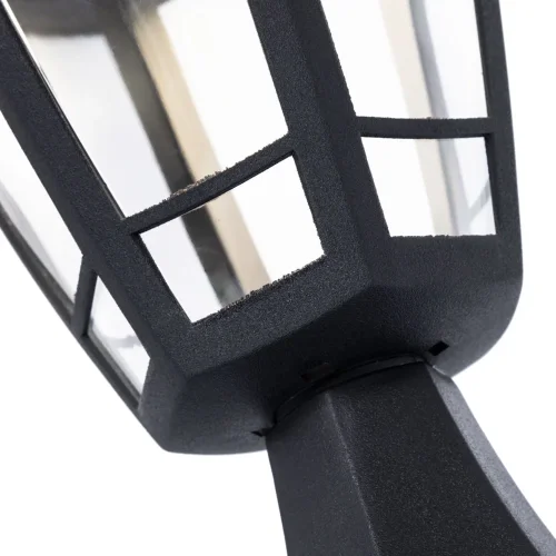Парковый светильник LED Enif A6064FN-1BK Arte Lamp уличный IP44 чёрный 1 лампа, плафон прозрачный в стиле современный LED фото 2