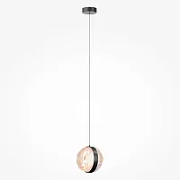 Светильник подвесной LED Misterio MOD379PL-L6B3K Maytoni разноцветный на 1 лампу, основание чёрное в стиле современный хай-тек 