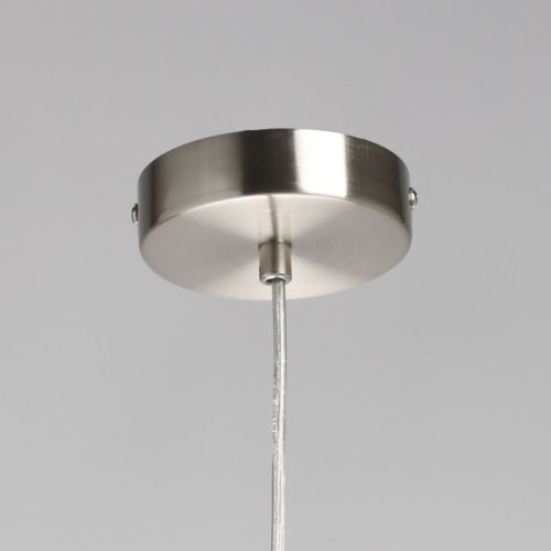 Светильник подвесной Крайс 657012601 DeMarkt белый 1 лампа, основание никель в стиле современный  фото 7