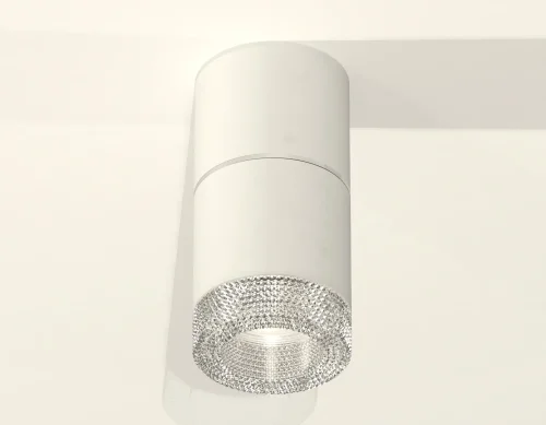 Светильник накладной Techno spot XS7401162 Ambrella light белый 1 лампа, основание белое в стиле современный хай-тек круглый фото 2
