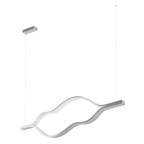 Светильник подвесной LED Tape Light 10403/1000 SN LOFT IT никель на 1 лампу, основание никель в стиле современный минимализм фото 5