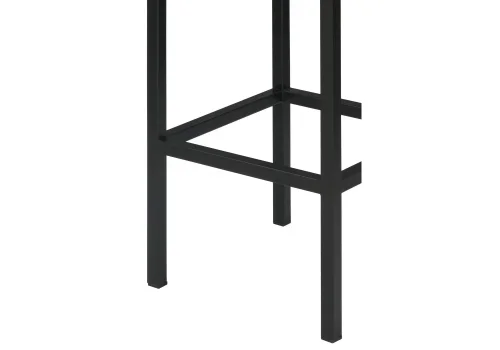 Барный стул Лофт ткань катания черный / черный матовы 432935 Woodville, чёрный/ткань, ножки/металл/чёрный, размеры - ****340*340 фото 5