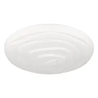 Светильник потолочный LED Battistona 900606 Eglo белый 1 лампа, основание белое в стиле современный тарелка