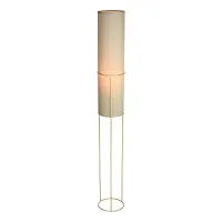 Торшер 10219/L Beige Escada  бежевый 1 лампа, основание золотое в стиле скандинавский
