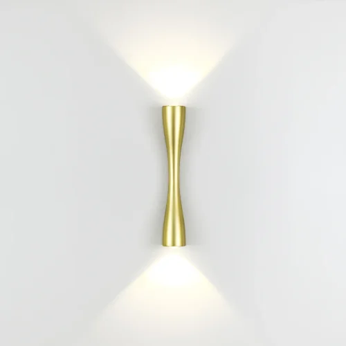 Бра LED Anika 4292/10WL Odeon Light золотой на 1 лампа, основание золотое в стиле хай-тек современный  фото 4