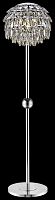 Торшер Ludgera WE113.04.105 Wertmark  прозрачный 4 лампы, основание хром в стиле современный классический
