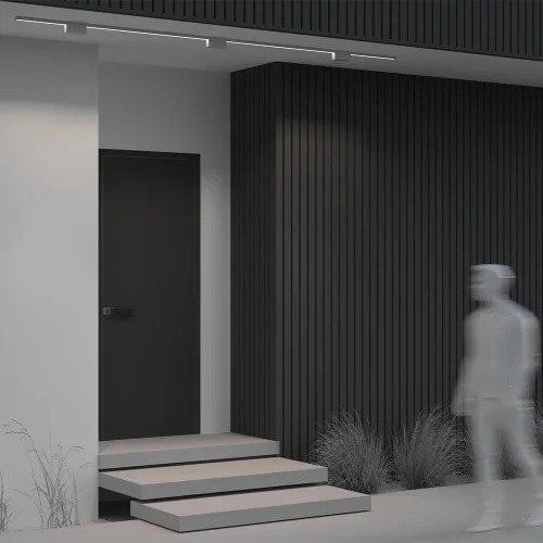 Трековый светильник LED уличный Points O-TR01-2-S-10WW3K Maytoni белый для шинопроводов серии Points белый фото 5