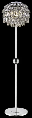 Торшер Ludgera WE113.04.105 Wertmark  прозрачный 4 лампы, основание хром в стиле современный классический
