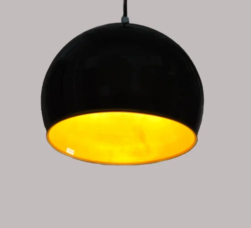 Светильник подвесной Aurora LDP 081013-300 BK Lumina Deco чёрный 1 лампа, основание хром в стиле модерн  фото 4