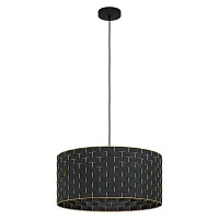 Светильник подвесной Marasales 99525 Eglo чёрный 1 лампа, основание чёрное в стиле современный 