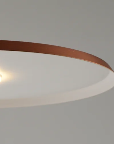 Светильник подвесной LED Keiro V11104-PL Moderli медь на 1 лампу, основание медь в стиле современный фото 4