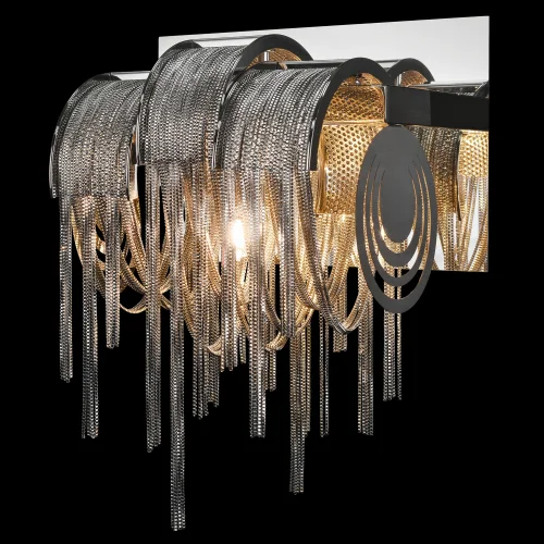 Бра Volver 10404W/A SN LOFT IT никель на 1 лампу, основание никель в стиле арт-деко цепочки фото 6