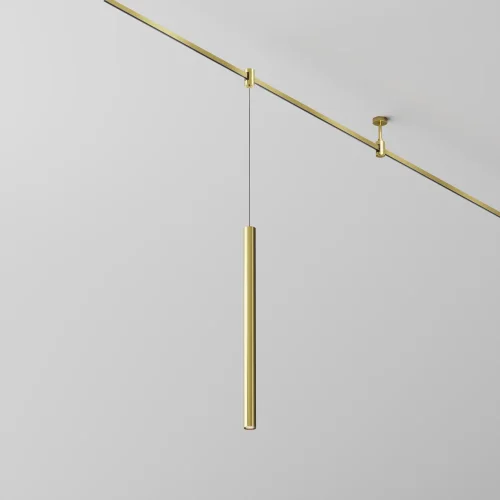 Трековый подвесой светильник Focus Led Flarity 4000K 5Вт 60° TR156-1-5W4K-BS Maytoni латунь для шинопроводов серии Magnetic trаck system Flarity латунь фото 3