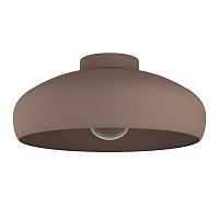 Светильник потолочный Mogano 900359 Eglo коричневый 1 лампа, основание коричневое в стиле современный лофт 