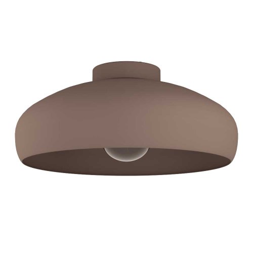 Светильник потолочный Mogano 900359 Eglo коричневый 1 лампа, основание коричневое в стиле современный лофт 
