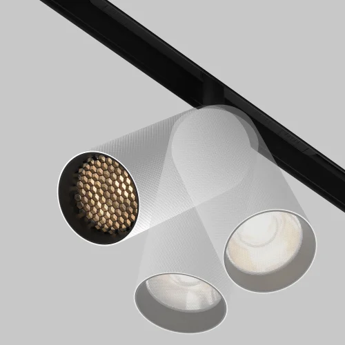 Трековый светильник LED Magnetic track system Exility TR097-2-12W3K-M-BW Maytoni белый для шинопроводов серии Magnetic track system Exility чёрный фото 9