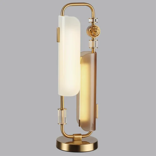Настольная Лампа светодиодная Lion 5467/10TL Odeon Light коричневая белая на 1 лампу, основание античное бронза металл в стиле современный эклектика арт-деко фото 5 Настольная Лампа светодиодная Lion 5467/10TL Odeon Light коричневая белая на 1 лампу, основание античное бронза металл в стиле современный эклектика арт-деко фото 5