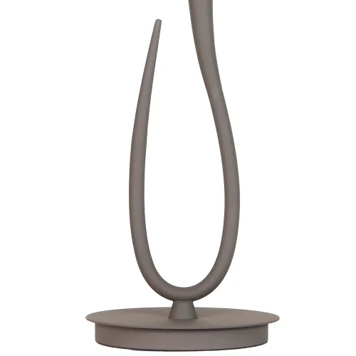 Настольная лампа LUA CHOCOLATE 3688 Mantra коричневая 1 лампа, основание коричневое металл в стиле современный  фото 4