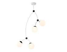 Светильник подвесной TR2572 Ambrella light белый 4 лампы, основание белое в стиле современный 