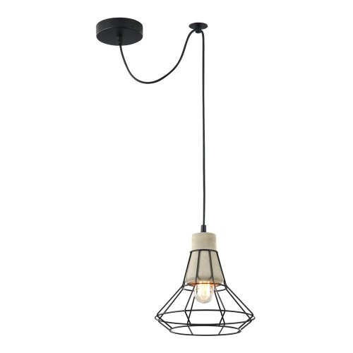 Светильник подвесной лофт Gosford T452-PL-01-GR Maytoni чёрный 1 лампа, основание чёрное в стиле лофт 