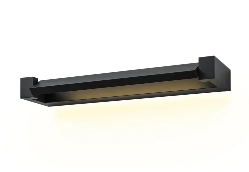 Бра LED CLT 028W BL Crystal Lux чёрный на 1 , основание чёрное в стиле современный фото 4