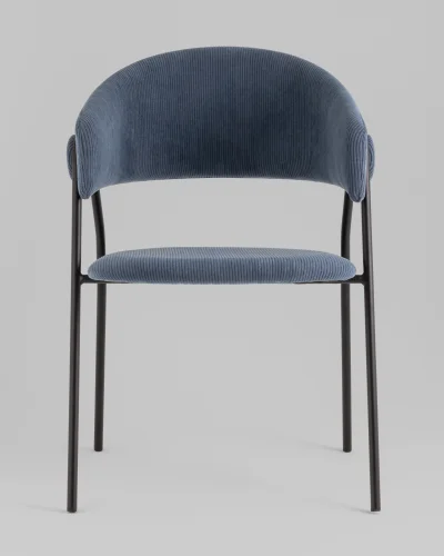 Стул Колин NEW вельвет пыльно-синий УТ000038996 Stool Group, /, ножки//, размеры - *790***570*470 фото 7