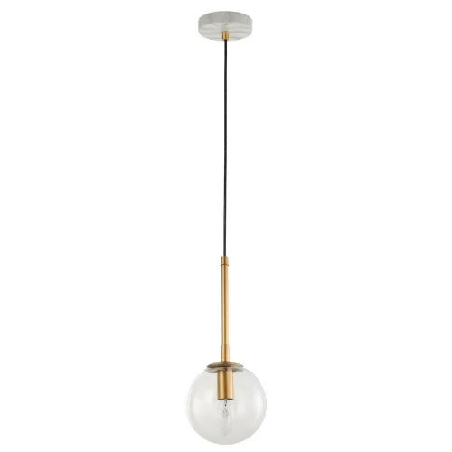 Светильник подвесной Marmore 2671-1P Favourite прозрачный 1 лампа, основание золотое в стиле кантри современный  фото 2