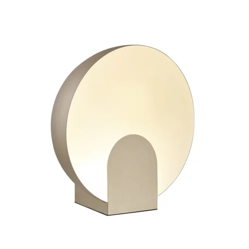 Настольная лампа LED Oculo 8432 Mantra золотая 1 лампа, основание золотое металл в стиле хай-тек современный 