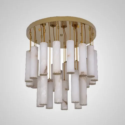 Люстра потолочная MARBLE GOLD 193386-23 ImperiumLoft коричневая на 24 лампы, основание латунь в стиле современный Люстра потолочная MARBLE GOLD 193386-23 ImperiumLoft коричневая на 24 лампы, основание латунь в стиле современный
